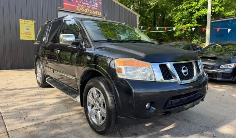 2010 Nissan armada Platinum Sport Utility 4D full