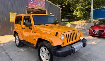 2012 Jeep wrangler Sahara Sport Utility 2D full