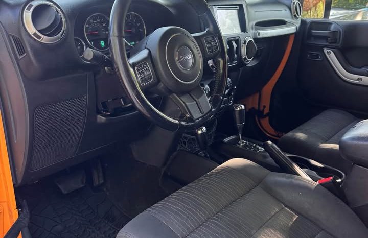 2012 Jeep wrangler Sahara Sport Utility 2D full