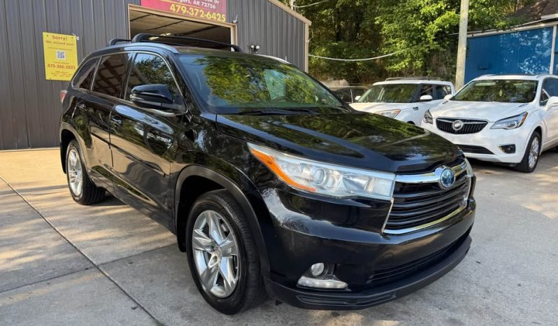 2015 Toyota highlander hybrid Limited Sport Utility 4D full